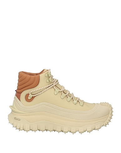 MONCLER Stiefelette Beige Leder