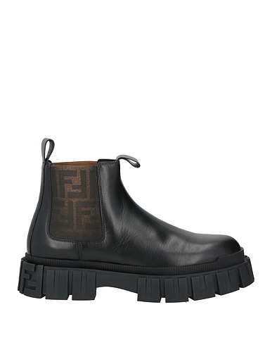 FENDI Ankle boot Black Leather