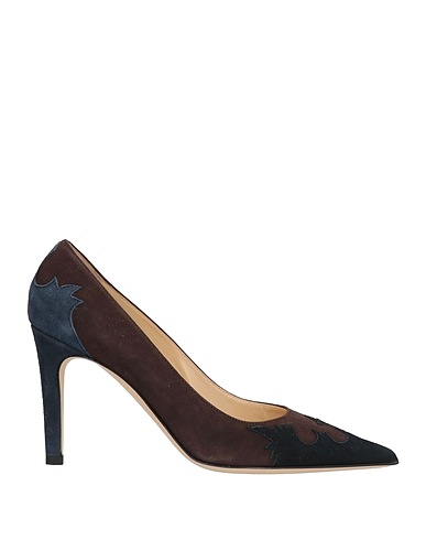 DOUUOD Pump Dark brown Leather