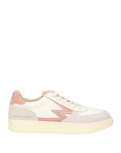 MOACONCEPT Sneakers Ivory Leather, Textile fibres