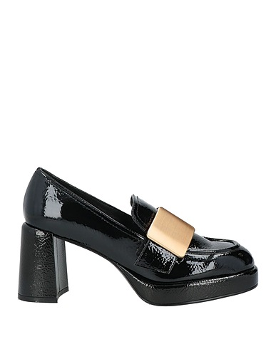 JEANNOT Loafers Black Leather