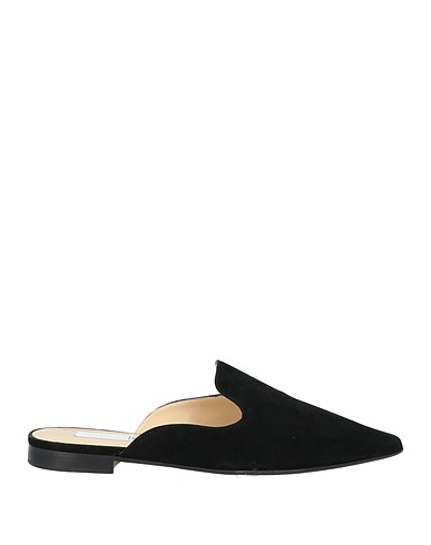 DOUUOD Mules and clogs Black Leather
