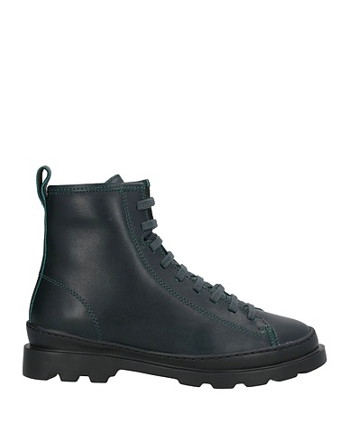 CAMPER Ankle boot Deep teal Leather