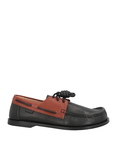 LOEWE Loafers Black Leather