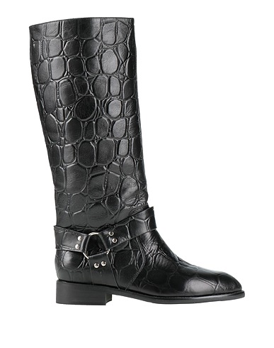 GOLD & ROUGE Boots Black Leather