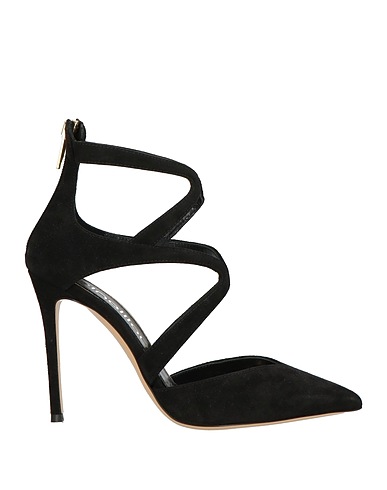 NINALILOU Court Black Leather