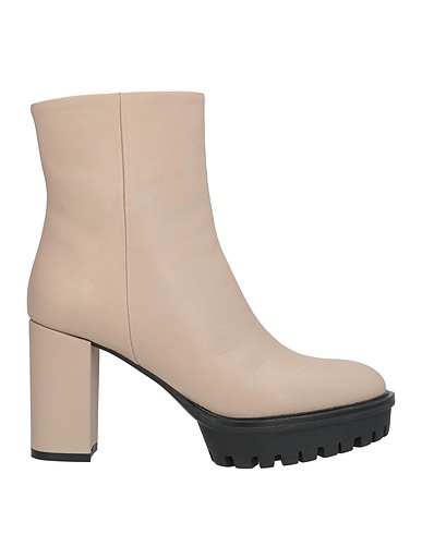 BRUNO PREMI Ankle boot Light grey Leather
