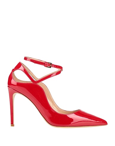 NINALILOU Court Red Leather