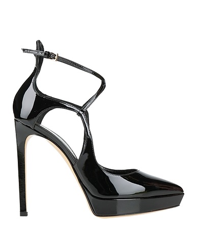 NINALILOU Pump Black Leather