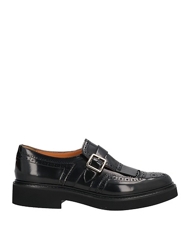 DOUCAL'S Loafers Black Leather