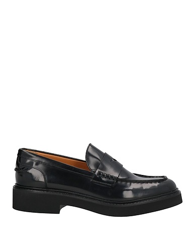 DOUCAL'S Loafers Black Leather