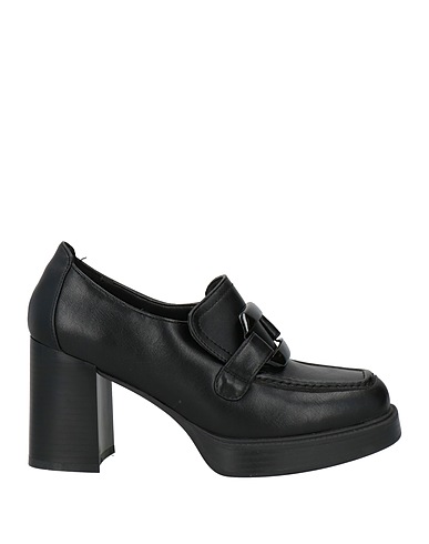 EXE' Loafers Black Textile fibers