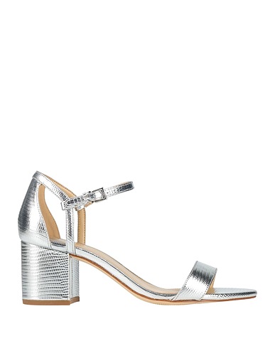 MICHAEL MICHAEL KORS Sandals Silver Synthetisches Material