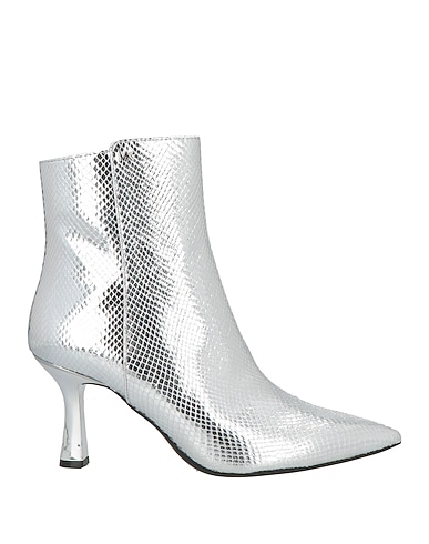MICHAEL MICHAEL KORS Ankle boot Silver Synthetisches Material