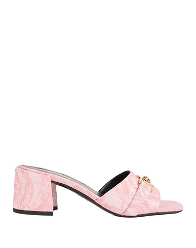VERSACE Sandals Pink Textile fibers