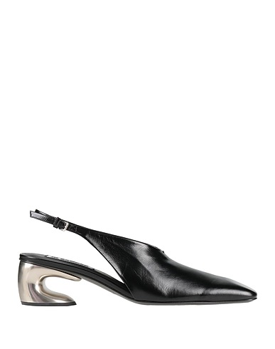 JIL SANDER Pump Black Calfskin