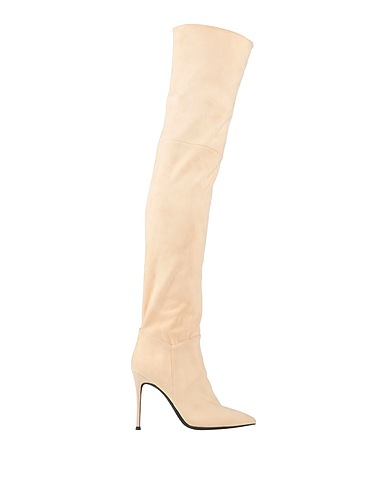 JEFFREY CAMPBELL Stiefel Beige Gewebefasern