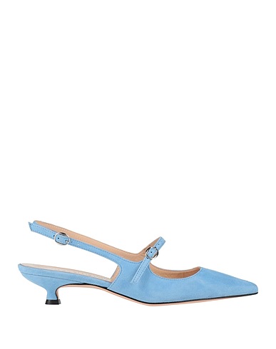 MARC ELLIS Pump Light blue Leather