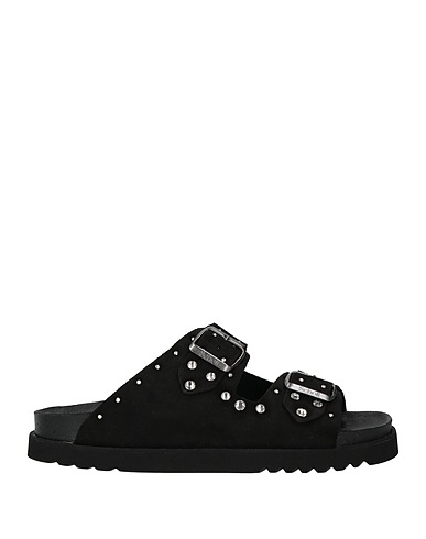 SCHOLL Sandalen Schwarz Leder
