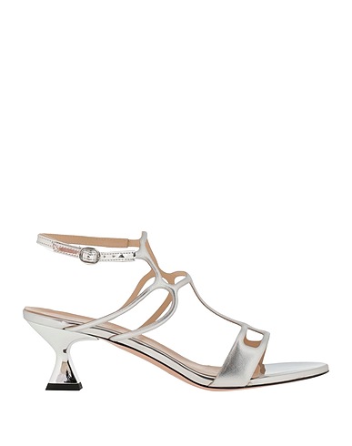 MARC ELLIS Sandals Silver Leather