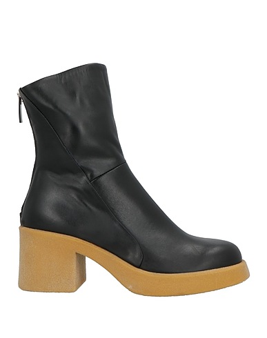 JANET & JANET Ankle boot Black Leather
