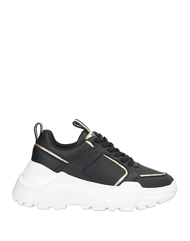JUST CAVALLI Sneakers Nero Pelle, Materiale sintetico