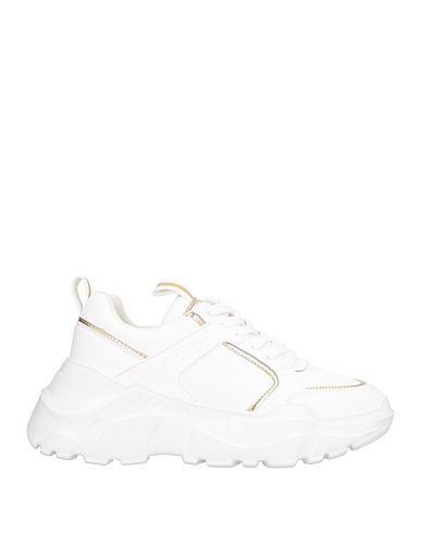 JUST CAVALLI Sneakers Bianco Pelle, Materiale sintetico