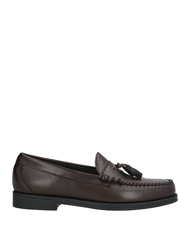 G.H. BASS & CO Loafers Dark brown Leather