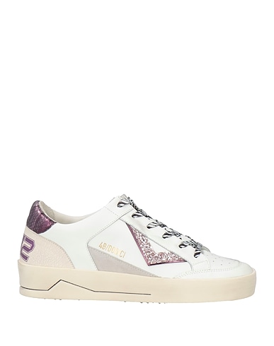 4B12 Sneakers White Leather