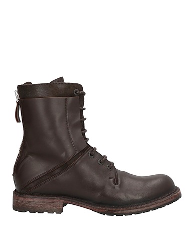 MOMA Ankle boot Dark brown Leather
