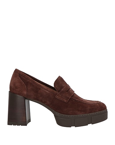 UNISA Loafers Chocolate brown Leather