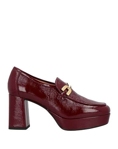 UNISA Loafers Burgundy Leather