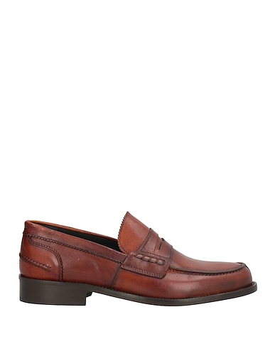 SAXONE Loafers Tan Calfskin
