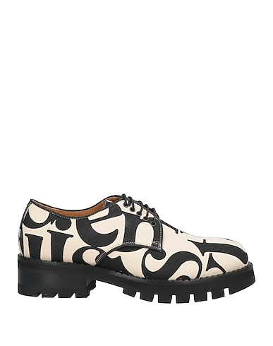 VIVIENNE WESTWOOD Laced shoes Off white Textile fibers