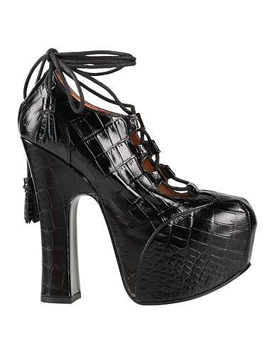 VIVIENNE WESTWOOD Court Black Calfskin