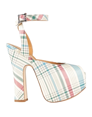 VIVIENNE WESTWOOD Sandals Ivory Leather
