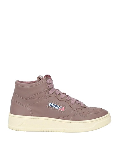 AUTRY Sneakers Dark purple Goat skin