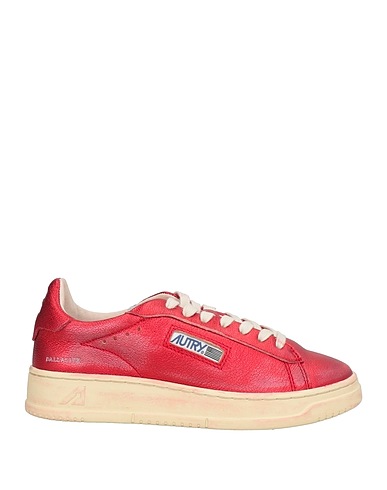 AUTRY Sneakers Red Leather