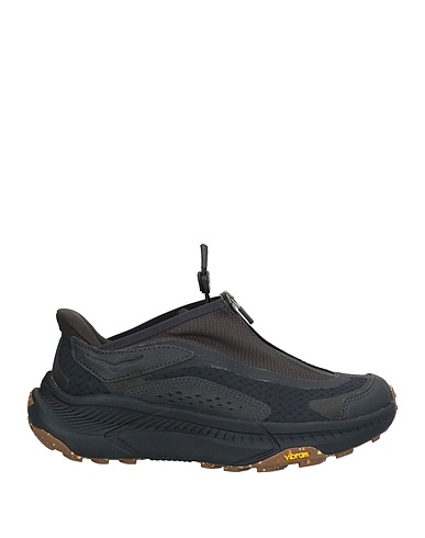 HOKA Sneakers Black Textile fibres, Rubber