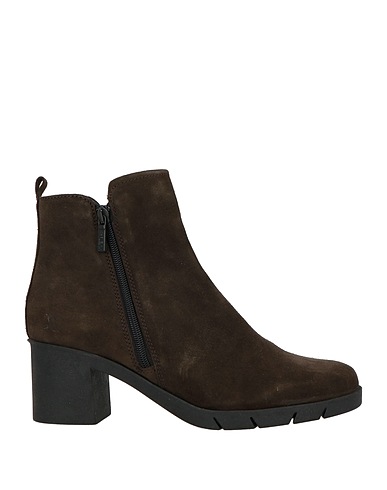 THE FLEXX Ankle boot Dark brown Leather