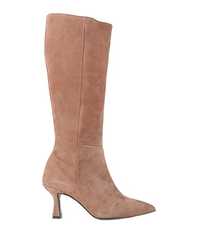HEGON Boots Light brown Leather