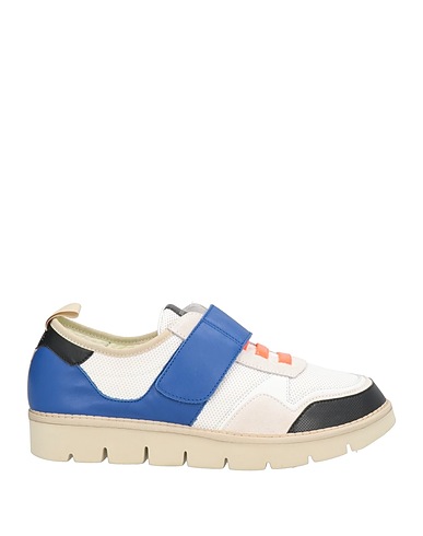 PANCHIC Sneakers White Leather, Textile fibers