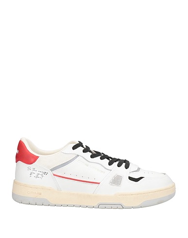 CRIME London Sneakers White Leather