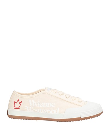 VIVIENNE WESTWOOD Sneakers Ivory Textile fibers