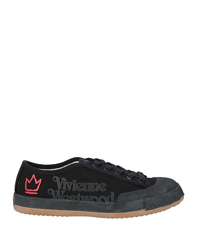 VIVIENNE WESTWOOD Sneakers Black Textile fibers