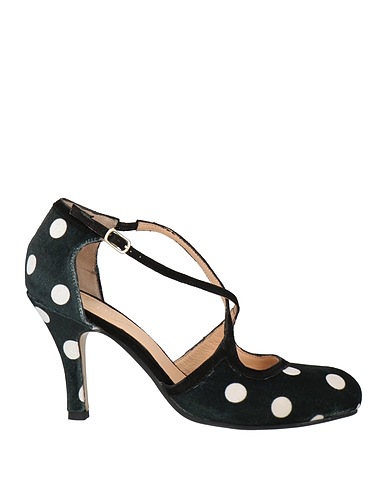 DORA Pump Black Textile fibers, Leather