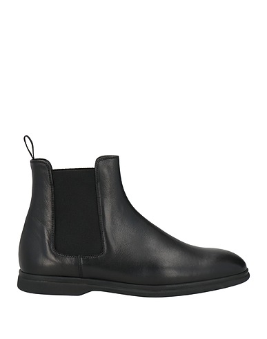 DOUCAL'S Ankle boot Black Calfskin