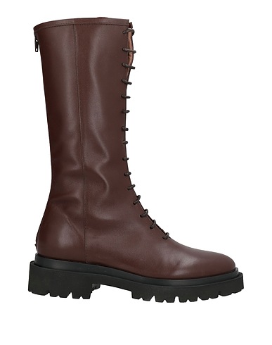 ILIO SMERALDO Boots Dark brown Leather