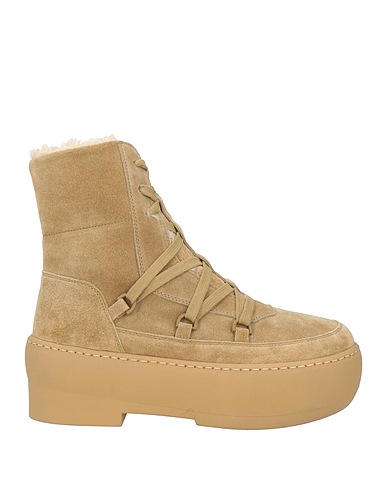 GIA BORGHINI Ankle boot Beige Leather
