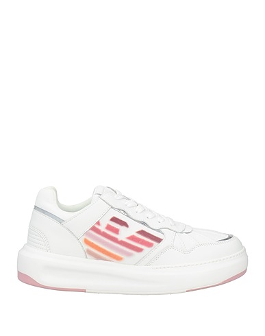 EMPORIO ARMANI Sneakers White 100% Cow leather